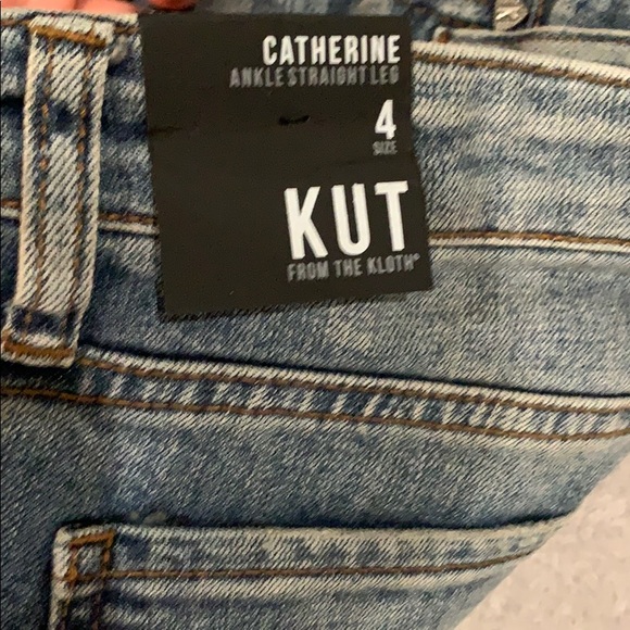 Size 4 Ankle straight Kut jeans - Picture 2 of 4